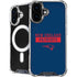 NFL New England Patriots Blue Performance Series iPhone 17 MagSafe Case