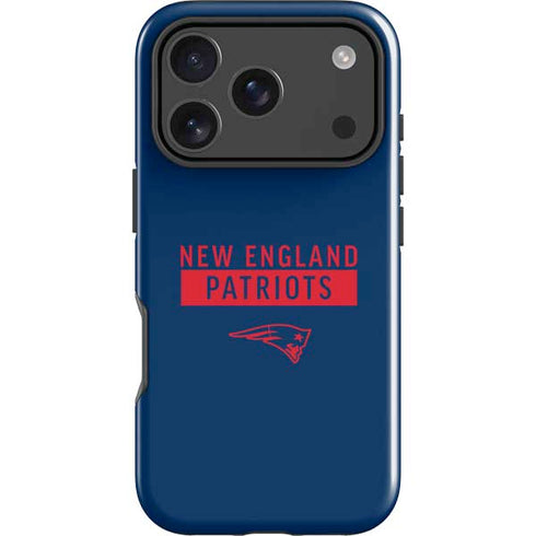 NFL New England Patriots Blue Performance Series iPhone 18 Pro Max Impact Case