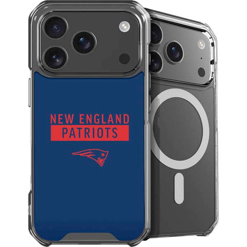 NFL New England Patriots Blue Performance Series iPhone 18 Pro Max MagSafe Case