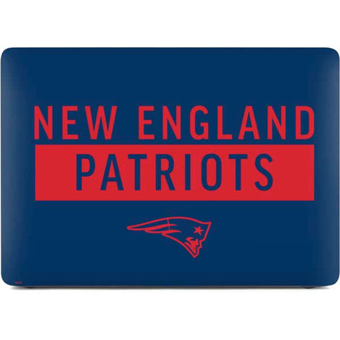 NFL New England Patriots Blue Performance Series Apple MacBook Air Skin