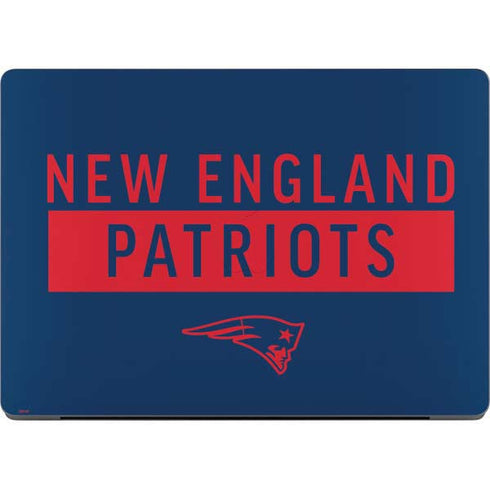 NFL New England Patriots Blue Performance Series Apple MacBook Pro 14-inch Skin