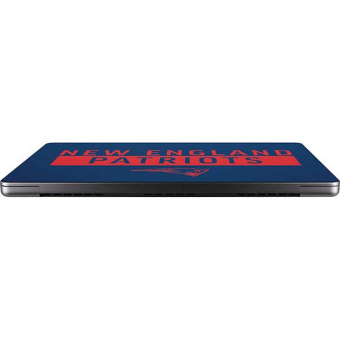 NFL New England Patriots Blue Performance Series Apple MacBook Pro 14-inch Skin