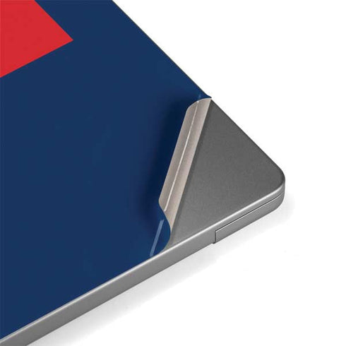 NFL New England Patriots Blue Performance Series Apple MacBook Pro 14-inch Skin