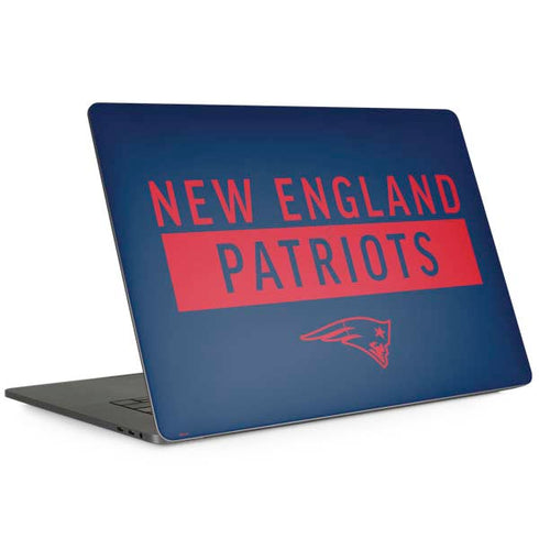 NFL New England Patriots Blue Performance Series MacBook Skins