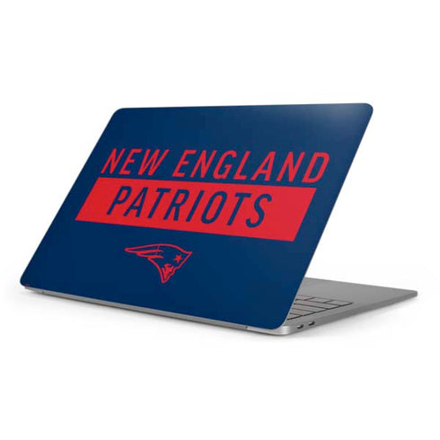 NFL New England Patriots Blue Performance Series Apple MacBook Pro 16-inch Skin
