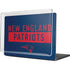 NFL New England Patriots Blue Performance Series MacBook Cases