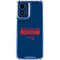 NFL New England Patriots Blue Performance Series Moto G Play 4G (2024) Clear Case
