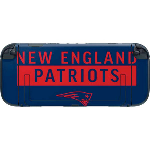 NFL New England Patriots Blue Performance Series Nintendo Switch 2 (2025) with Joy-Con Skin