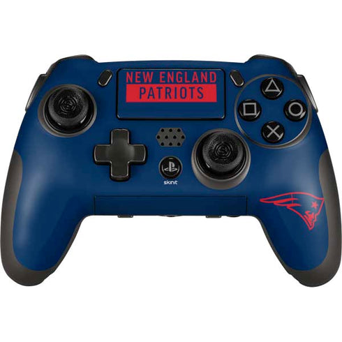 NFL New England Patriots Blue Performance Series PlayStation Scuf Vantage 2 Controller Skin