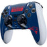 NFL New England Patriots Blue Performance Series PS5 DualSense Edge Pro Controller Skin