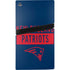 NFL New England Patriots Blue Performance Series PS5 Pro Disk Console Skin
