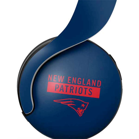 NFL New England Patriots Blue Performance Series PULSE 3D Wireless Headset for PS5 Skin