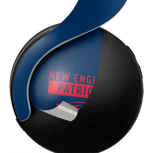 NFL New England Patriots Blue Performance Series PULSE 3D Wireless Headset for PS5 Skin