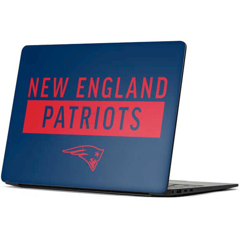 NFL New England Patriots Blue Performance Series Surface Laptop 7 15in Skin