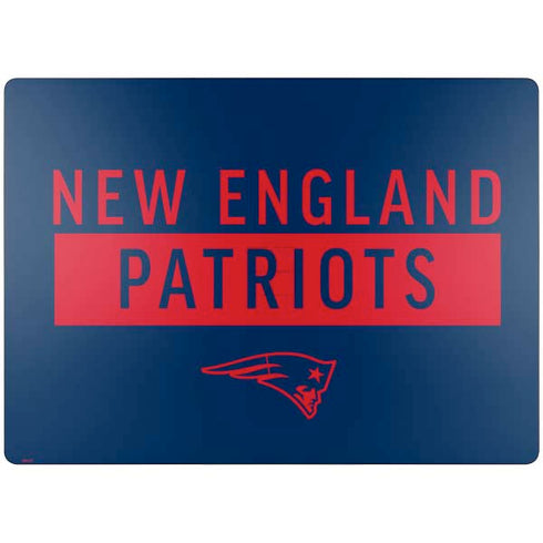 NFL New England Patriots Blue Performance Series Surface Laptop 7 15in Skin