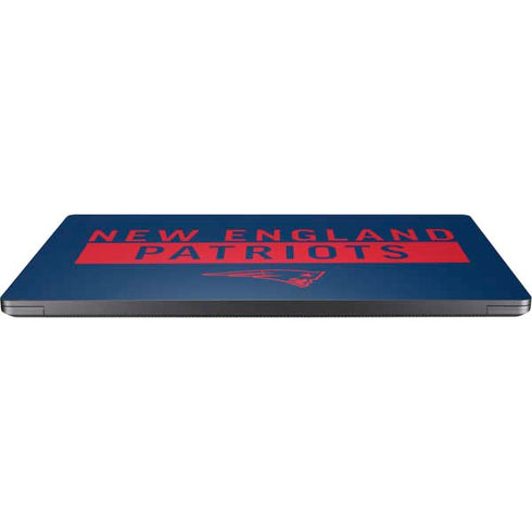 NFL New England Patriots Blue Performance Series Surface Laptop 7 15in Skin