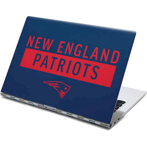 NFL New England Patriots Blue Performance Series Yoga 910 2-in-1 14in Touch-Screen Skin