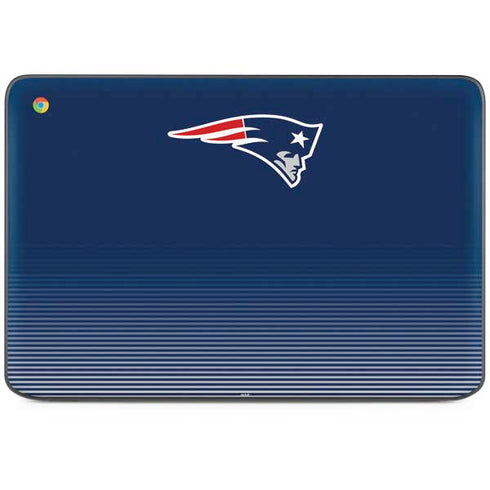 NFL New England Patriots Breakaway HP Chromebook Skin