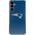 NFL New England Patriots Breakaway Galaxy A55 5G Clear Case