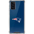 NFL New England Patriots Breakaway Galaxy Note20 5G Clear Case