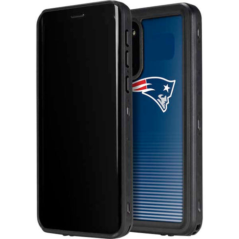 NFL New England Patriots Breakaway Galaxy S20 Waterproof Case