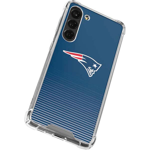 NFL New England Patriots Breakaway Galaxy S24 FE Clear Case