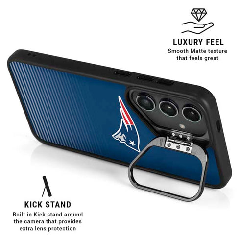 NFL New England Patriots Breakaway Galaxy S24 FE Kickstand Case