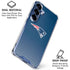NFL New England Patriots Breakaway Galaxy S25 Clear Case