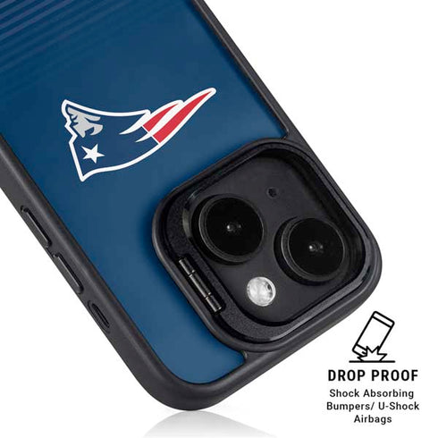 NFL New England Patriots Breakaway iPhone 14 Kickstand Case