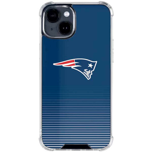 NFL New England Patriots Breakaway iPhone 15 Clear Case