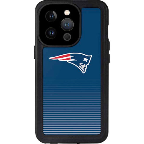 NFL New England Patriots Breakaway iPhone 15 Pro Waterproof Case