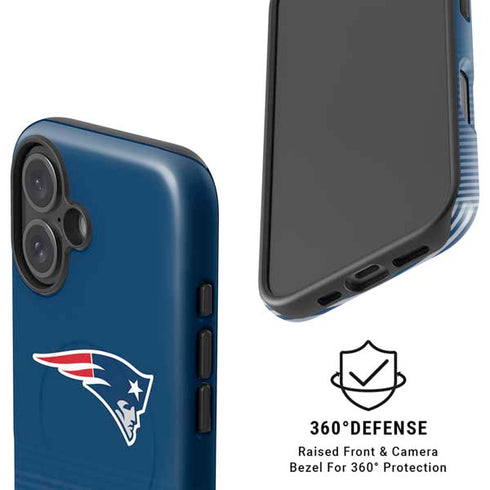 NFL New England Patriots Breakaway iPhone 16 Magsafe Impact Case