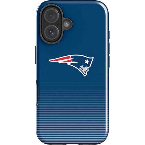 NFL New England Patriots Breakaway iPhone 16 Plus Impact Case