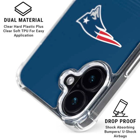 NFL New England Patriots Breakaway iPhone 16 Plus MagSafe Case
