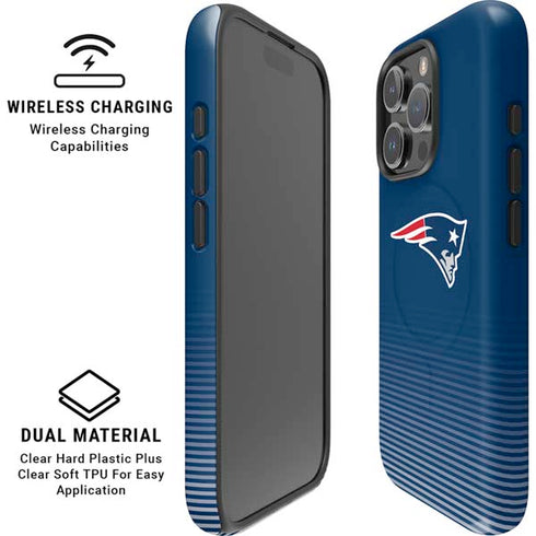 NFL New England Patriots Breakaway iPhone 16 Pro Magsafe Impact Case