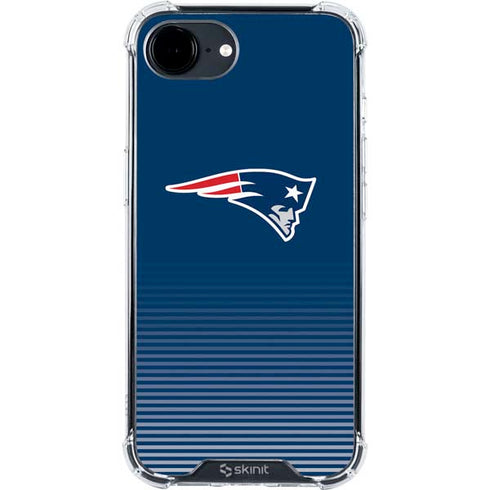 NFL New England Patriots Breakaway iPhone 16e Clear Case