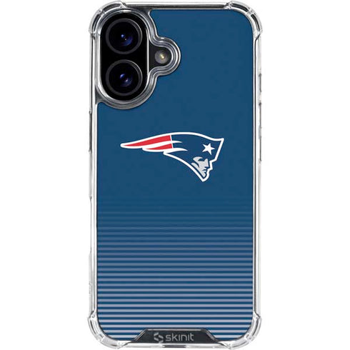 NFL New England Patriots Breakaway iPhone 17 Clear Case