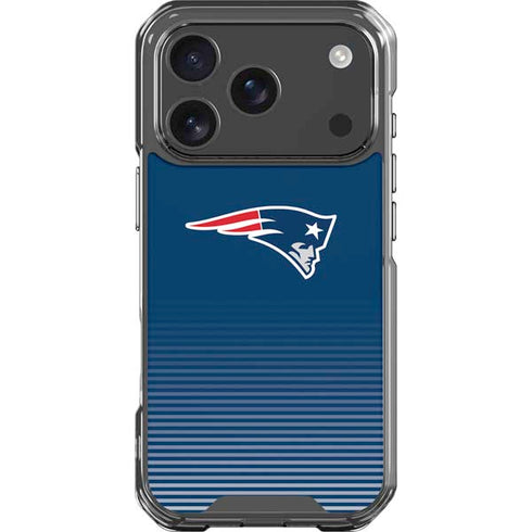 NFL New England Patriots Breakaway iPhone 18 Pro Clear Case