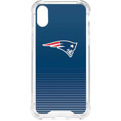 NFL New England Patriots Breakaway iPhone XS Clear Case