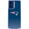 NFL New England Patriots Breakaway Moto G 5G (2024) Clear Case