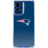 NFL New England Patriots Breakaway Moto G 5G (2024) Clear Case
