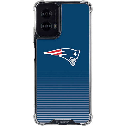 NFL New England Patriots Breakaway Moto G Power 5G (2024) Clear Case