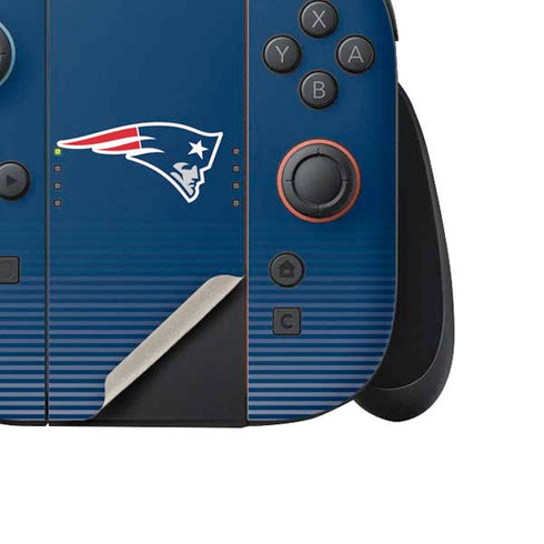 NFL New England Patriots Breakaway Nintendo Switch 2 (2025) Joy-Con Controller Skin