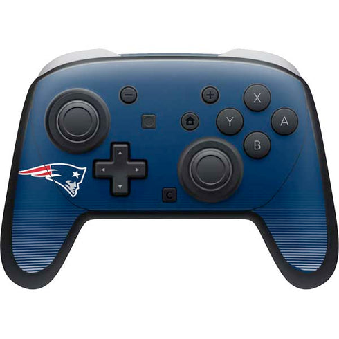 NFL New England Patriots Breakaway Nintendo Switch 2 (2025) Pro Controller Skin