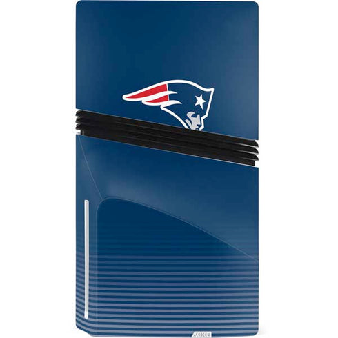 NFL New England Patriots Breakaway PS5 Pro Disk Console Skin