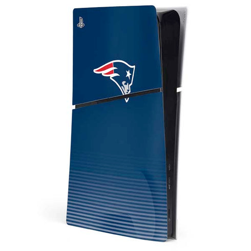 NFL New England Patriots Breakaway PS5 Slim Digital Edition Console Skin