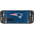 NFL New England Patriots Breakaway Steam Deck Handheld Gaming Computer Skin