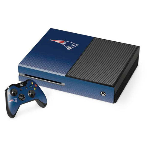 NFL New England Patriots Breakaway Xbox One Console and Controller Bundle Skin