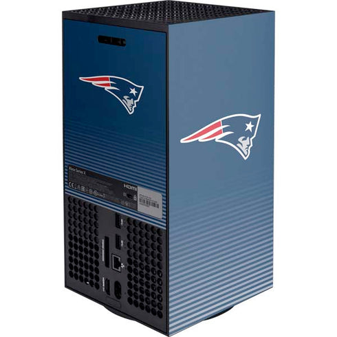 NFL New England Patriots Breakaway XBox Series X Digital Edition Console Skin