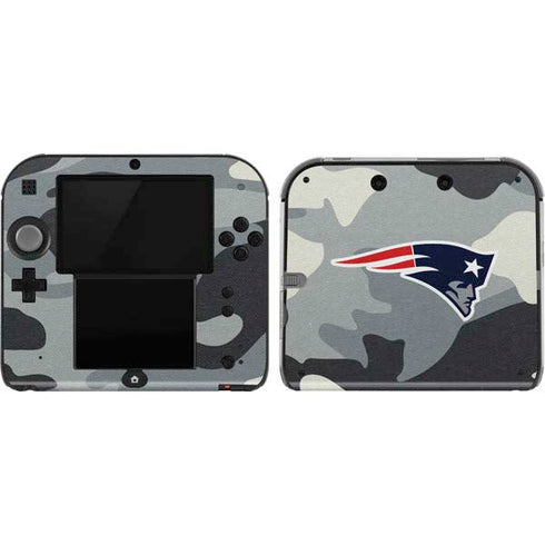 NFL New England Patriots Camo Nintendo Skins